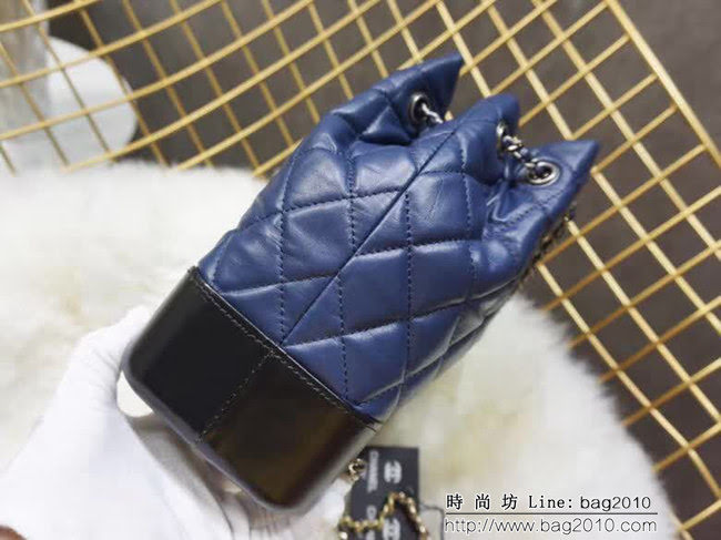 香奈兒CHANELChane Gabrielle2018新款雙肩背囊款流浪背包 DSC1356